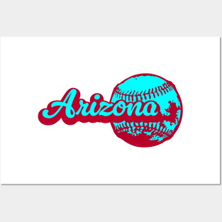 Arizona Baseball Posters and Art